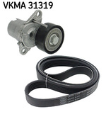 Water Pump + V-Ribbed Belt Kit